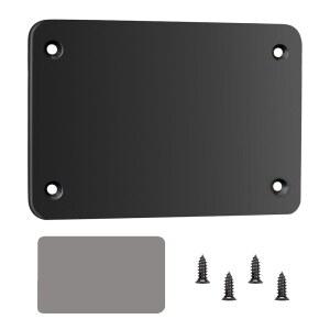 마그네틱 무선 백업 카메라용 인시텍 금속 장착 플레이트, 2mm 가장자리가 있는 4 6 x3 1