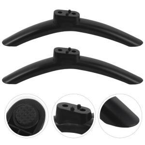 2개 TV 스탠드 교체용 호환 다리 32 40 43 48 49 50 55 60 65인치 평면 스크린 고하중 테이블탑 지지대