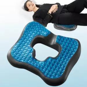 꼬리뼈 방석보조기 욕창방지 메모리폼 겔쿠션 젤 휠체어 통증 노인 폼 사이즈 제품 쿠션