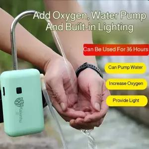 낚시양수기 전기 낚시 산소 발생기 저소음 수족관 통풍기 야외 활어 펌프 충전식 고출력 휴대용