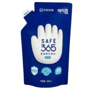 유한양행 해피홈 SAFE365 핸드워시 200ml 리필 무향