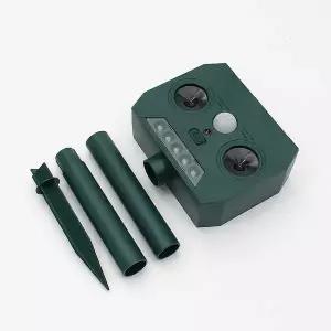 다온나들  태양광 초음파 동물퇴치기 적외선감지센서 경보음 LED