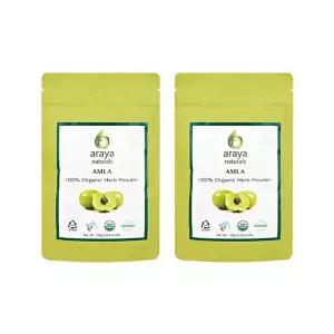 (USDA)유기농인증 아라야 내추럴(네추럴) 무색 영양제 헤나 염색가루 2개 내추럴한 염색약 무색 영양제