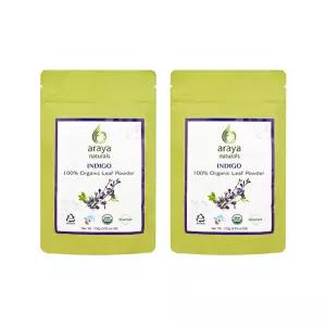 (USDA)유기농 인증 아라야 내추럴(인디고) 헤나 염색가루 2개