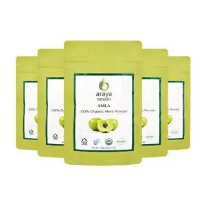 (USDA)유기농인증 아라야 내추럴(암라) 헤나 염색가루 5개