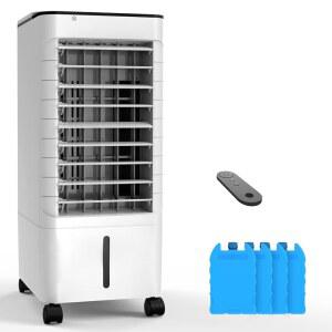 윈도우리스 휴대용 AC 3IN1 12H 타이머 리모컨 탱크 16갤런 8L 에어컨 포함