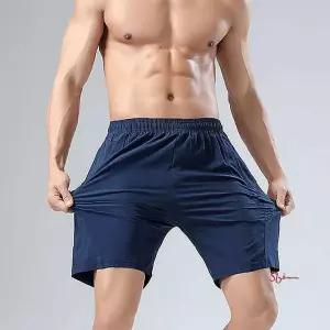 반바지 체육복 5부 남자 남성 트레이닝 헬스 스판 짐웨어 운동 기능성 지퍼 여름 밴딩opq772