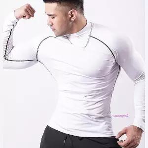 언더레이어 축구 기능성 이너웨어 셔츠 남성용 긴팔 남자 냉감 쿨이너웨어 스포츠pqr239