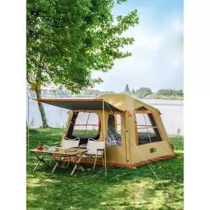 에어텐트 캠핑 원터치텐트 쉘터텐트 원터치쉘터 캠핑텐트 글램핑텐트캠핑 캐빈 에어 텐트 4-6인용 휴대용