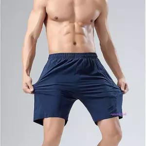 반바지 헬스 체육복 5부 남자 스판 남성 트레이닝 운동 짐웨어 기능성 여름 밴딩 지퍼efg785