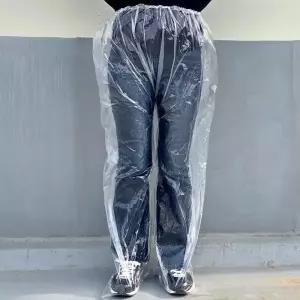 다용도 일회용 투명 비닐 바지 방수비닐바지