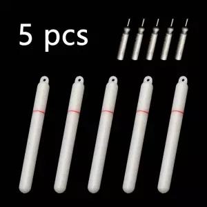 집어등 볼락 갈치 수중 LED 낚시 조명 야간 IPX6 깜박이는 물고기 유인 헤어 테일 5개