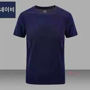 쿨티셔츠 남성용 빅 반팔티 흰티 사이즈 남자 흰색 이너티 빅사이즈 아빠 30대 냉동고 아이스 무지 기능성b