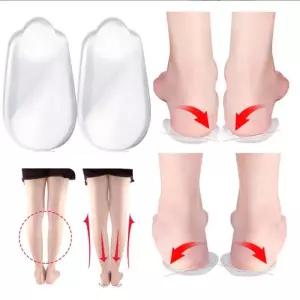 족저근막염보조기 보호대 발 OX 다리 Valgus Varus 교정 발바닥 근막염 젤 깔창 마사지 풋 케어 실리콘 정