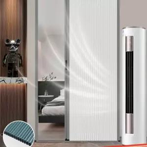 칸막이 슬라이딩 홀딩도어 투명 커튼 가벽 접이식 간이 가림막