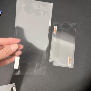 PS Vita 1000/2000 전면 후면 보호용 호환 1/2/5 HD 투명 화면 필름