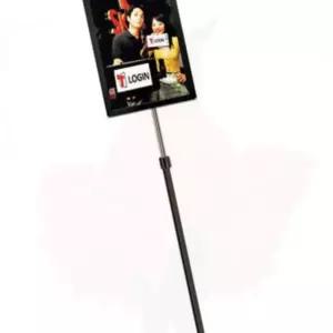 포스터 스탠드 A3 개패식 안내판 메뉴판 거치대 블랙 광고판 표지판 웰컴보드 스탠드