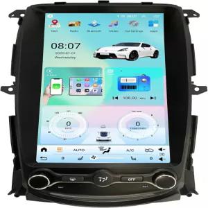 무선 카플레이 및 안드로이드 자동 교체 업그레이드 헤드 유닛 Tesla 스타일 자동차 라디오(GPS 내비게이션
