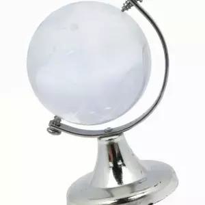 지구본 크리스탈 장식품 소품 모형 세계 지도 인테리어 책상 위 장식 진열 오브제