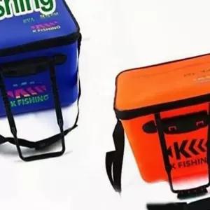 KF 하드 밑밥통 고강도 방수 살림통 낚시 수납 가방