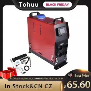 자동차 히터 올인원 기계 단일 구멍 LCD 모니터 주차 워머 트럭 버스 보트용 12V 5KW