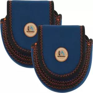 MAXIMUCATCH Maxcatch 플라이 릴 케이스 양가죽 안감 네오프렌 보호 백 파우치 커버 3/4wt 2 맞습니다