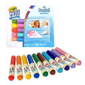 데이비드토이 크레욜라 메스프리리필마커 크레욜라마커 10색 파스텔 메스프리 마커리필마커