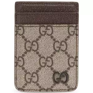 GUCCI  바이컬러 마그네틱 카드 케이스 (817197 FACQC 9773)