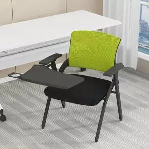 강의실 회의실 1인용 일체형 접이식 의자 책상 학원
