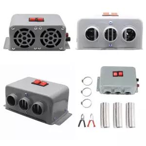 전기 히터 선풍기 김서림 방지 자동차 디미스터 휴대용 앞 유리 서리 제거기 12V 24V