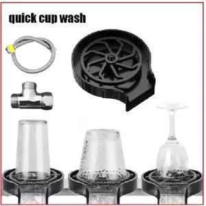커피 머신 추출기 부품 악세사리 수도꼭지 유리 세정기 주방 싱크 자동 컵 와셔 바 글라스 피처 워시 도구