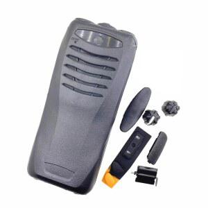 검정색 하우징 케이스 전면 쉘 커버 먼지 손잡이 수리 키트 Kenwood TK2400 TK2402 TK3400 TK3402 라디오 워키 토키