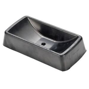 고무 휠 초크 일체형 트레일러 잭 도크용 중량 안정 장치는 부드럽거나 고르지 않은 지형에서의 움직임을