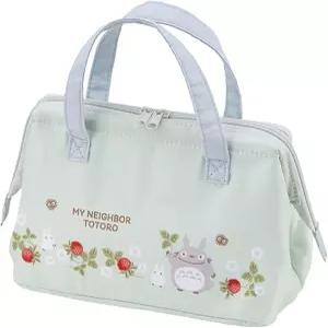 스케이터 도시락 가방 보온 걸쇠형 여성용 기블리 토토로 라즈베리 KGA1-A