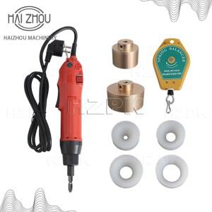 HAIZHOU 휴대용 캡핑 기계 자동 병 실러 플라스틱 적합 사용하기 쉬운 PMXGD