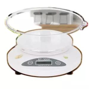 주방용 음식 소형 전자저울 계량 접시 KT-3000 요리용