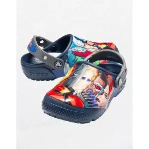 [크록스]키즈 어린이 샌들 / 펀랩 마블 멀티 클로그 205505-410 물놀이 아쿠아