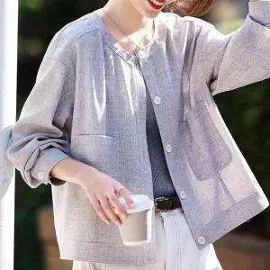 [블랙퀸][블랙퀸] 마즈에 루즈핏 빅포켓 자켓 blk004592