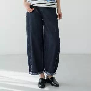 [마담4060]엄마옷 마담4060 자가드스티치데님팬츠 중년여성 데일리 청바지 -RPN2603073-