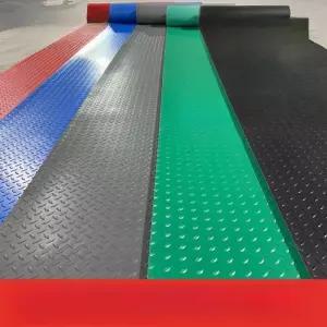 PVC 매트 고무 바닥 시트 작업장 복도 미끄럼