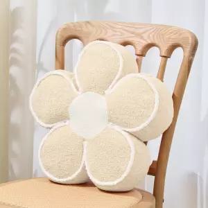 시올록 꽃 모양 베개 데이지 바닥 쿠션 파스텔 귀여운 좌석 에스테틱 교실 기숙사 장식용 재미있는 소파