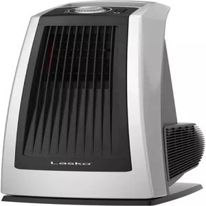 라스코 고속 진동 타워 팬 3가지 강력한 속도 조절 가능한 방향성 루버 침실 지하실 차고 사용 검은색