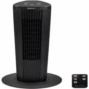 컴포트 존 40인치 진동 블레이드리스 타워 팬 - 3단 속도 및 4단 모드 15시간 타이머 리모컨 디지털 터치