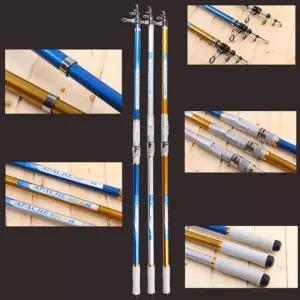 메탈 접이식 가이드 낚싯대 휴대용 전천후 민물 바다 낚시용 로드 ivd5+1UwO