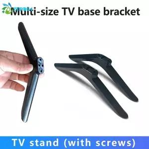 티비거치대 TV 스탠드 세트 텔레비전 테이블탑 베이스 다리 받침대 교체용 거치대 걸이 걸게 발