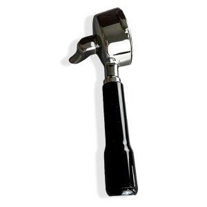 래틀웨어 포르타필터 58mm 싱글 스파우트 스테인리스 스틸 에스프레소 홀더, 튼튼한 손잡이 , 머신, 커피 메이커 및 바스켓과 호환 가능