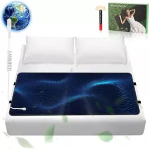 접지 코드가 있는 노코카 매트 가정 및 침대용 정전기 방지 패드 미끄럼 소프트 전도성 퀸 60 x27