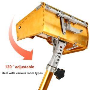 드라이월 플랫 피니셔 테이핑 전문 도구 확장형 핸들 석고보드 벽판 시트락 퍼티용 머드