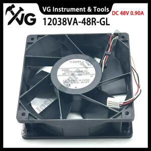 오리지널 NMB 12038VA-48R-GL DC 48V 0.90A 120x120x38mm 3선 서버 냉각팬용