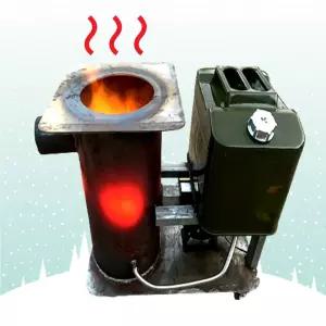 폐유난로 폐식용유 가열로 야외 공장 업소용 난로